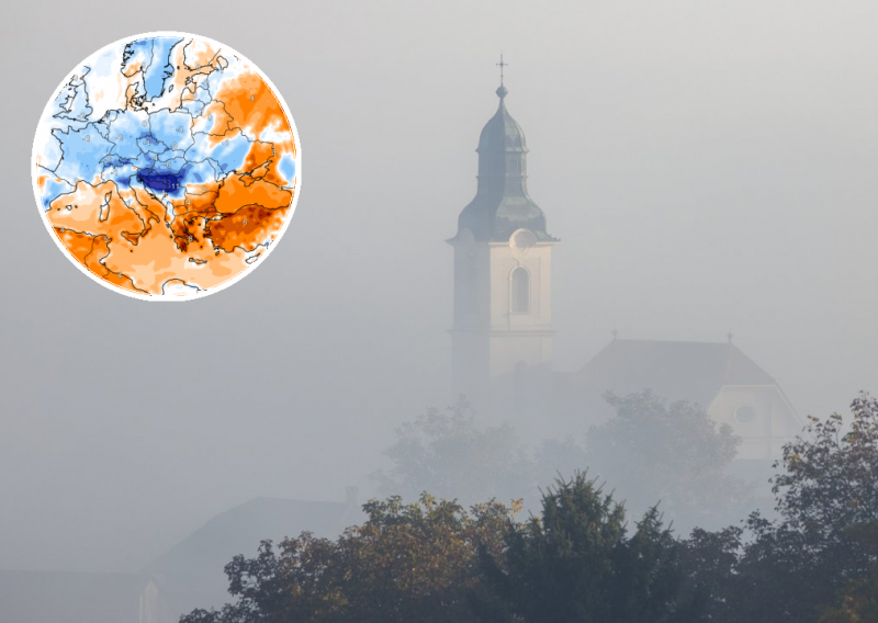 Stiže velika promjena vremena: Polarna zračna masa donosi temperature ponegdje i 10 stupnjeva ispod prosjeka!