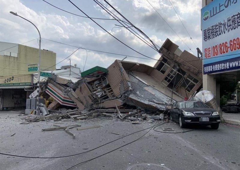 Tajvan se ne prestaje tresti: Pogađaju ga naknadni potresi, jedan magnitude 5,5