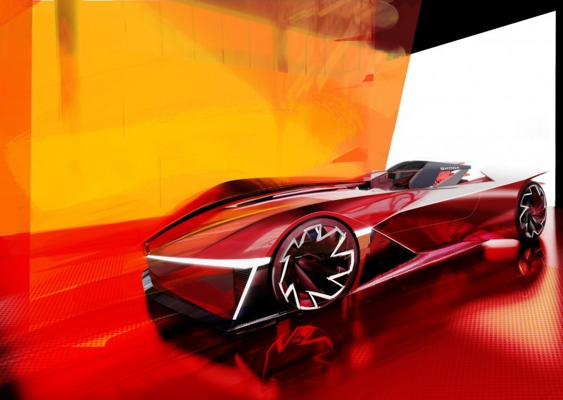 [FOTO] Škoda Vision GT: model digitalnog dizajna emotivnog, potpuno električnog trkaćeg automobila