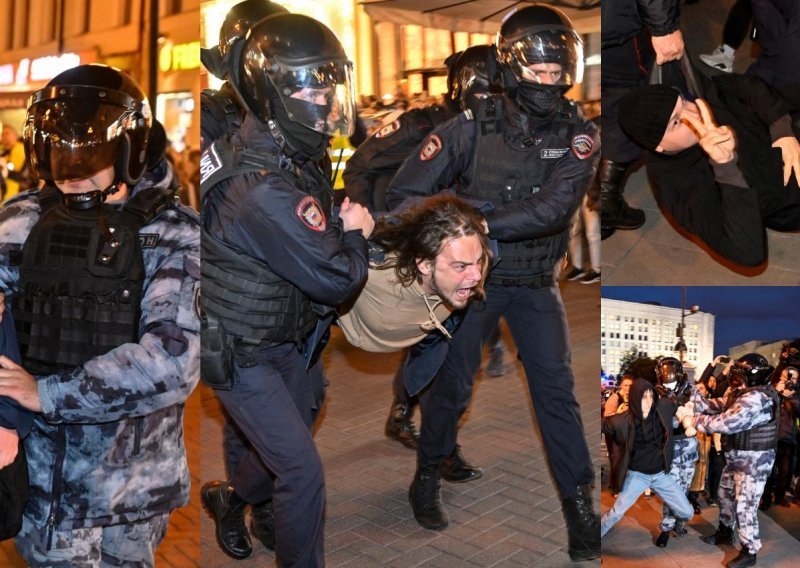 [FOTO/VIDEO] Neredi u Rusiji nakon mobilizacije: Građani na ulicama, policija mlati i uhićuje prosvjednike