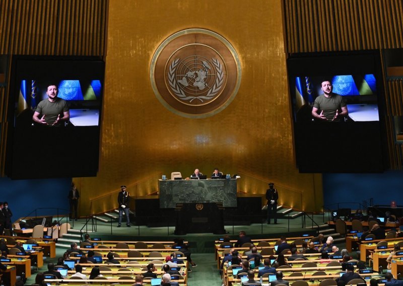 Zelenski se obratio UN-u: 'Zločin se provodi protiv Ukrajine i mi tražimo pravednu kaznu!'