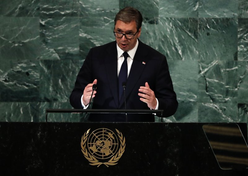 Vučić u UN-u održao govor i na kraju poručio: 'Živjela Srbija', prevoditelj prasnuo u smijeh