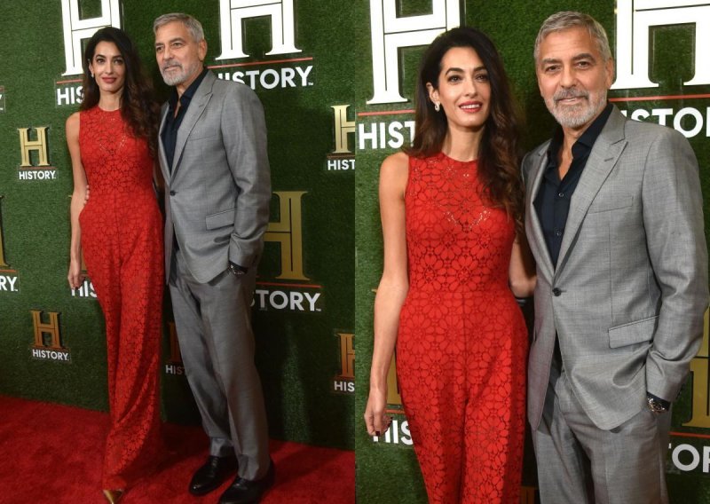 Zavodljivo izdanje poznate odvjetnice: Amal Clooney sve je zadivila u čipkastom kombinezonu