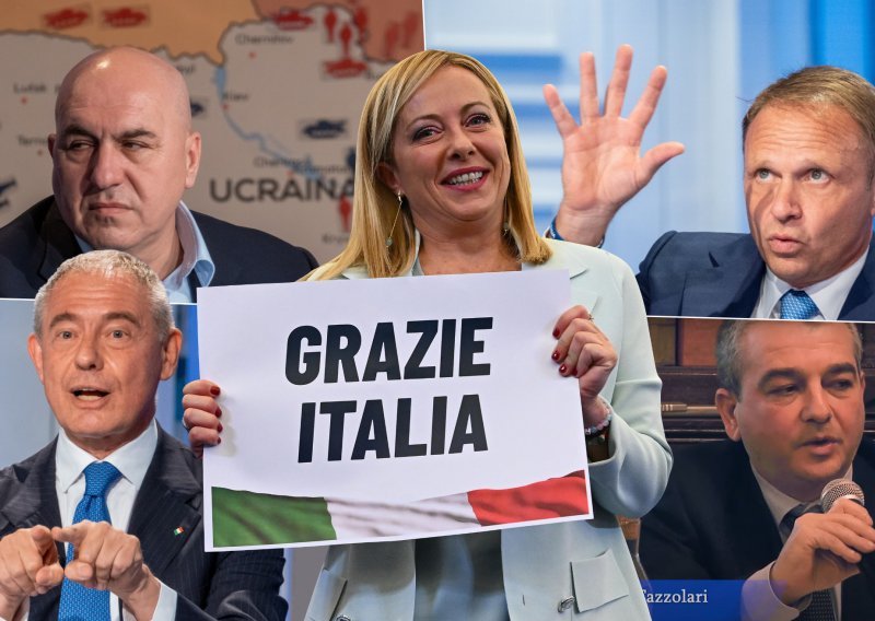 Spužva, šogor i nježni div: Oni su najbliži suradnici Giorgie Meloni, pobjednice talijanskih izbora