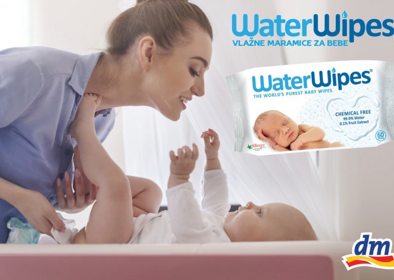 Najnježnija i najsigurnija njega za bebe – vlažne maramice WaterWipes