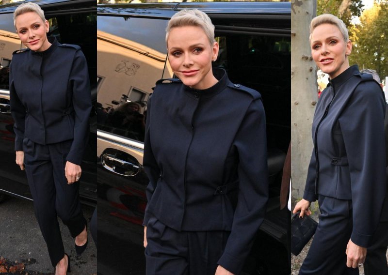 Je li ovo do sada najvedrije izdanje princeze Charlene? Stigla je Pariz i pokazala besprijekorno elegantan stajling