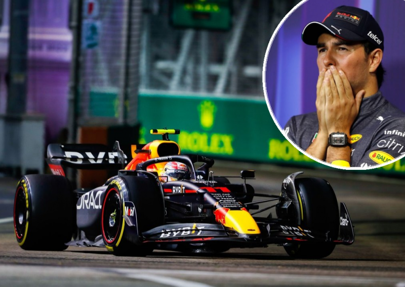 [FOTO] Sergio Perez burno je proslavio pobjedu na utrci za Veliku nagradu Singapura, a onda je stigla šokantna kazna...