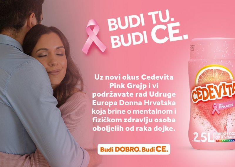 Cedevita uz novi okus pokrenula kampanju 'Budi TU. Budi CE.'