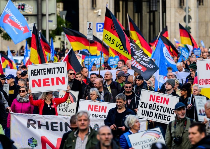 U istočnoj Njemačkoj tisuće prosvjednika protiv vladine energetske politike