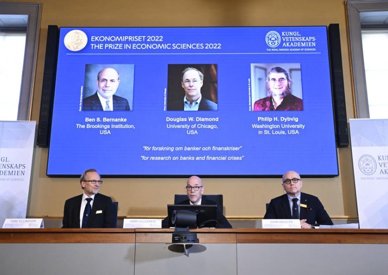 Nobelova nagrada za ekonomiju Bernankeu, Diamondu i Dybvigu za istraživanje o bankama