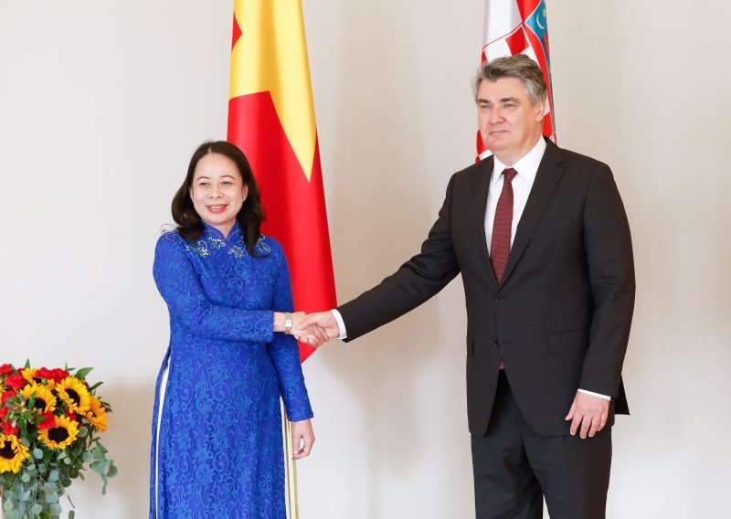 [FOTO] Milanović na Pantovčaku primio potpredsjednicu Vijetnama: 'Postoji prostor za još bolju suradnju'