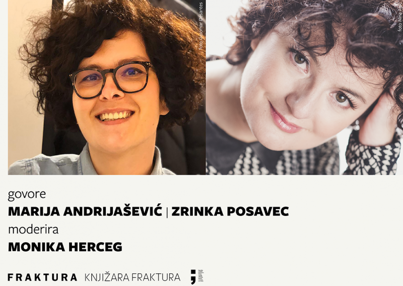 Najavljena tribina 'Poezija je za sve' s Marijom Andrijašević i Zrinkom Posavec