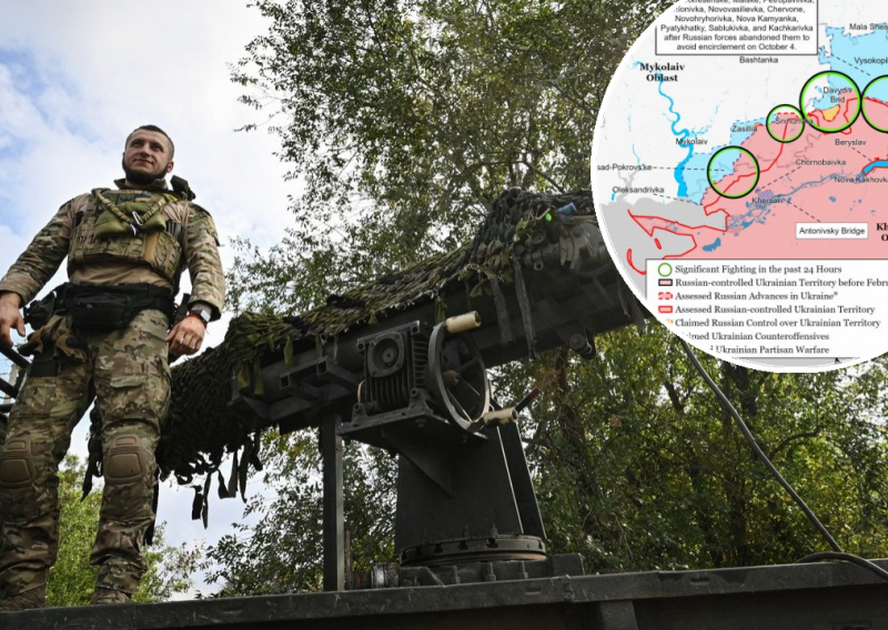 Institut za rat objavio novu kartu: Evo koji je plan Rusije