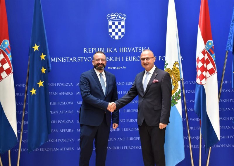 Grlić Radman: Hrvatska snažno podupire približavanje San Marina Europskoj uniji