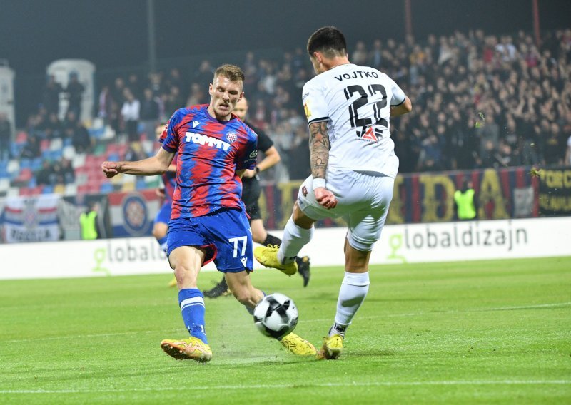 SuperSport Hrvatska nogometna liga, 13. kolo, Gorica - Hajduk 0:1, 15.10.2022., video sažetak