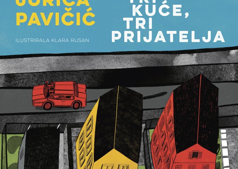 Objavljena slikovnica Jurice Pavičića 'Tri kuće, tri prijatelja'; Promocija u knjižari Hoću knjigu Megastore