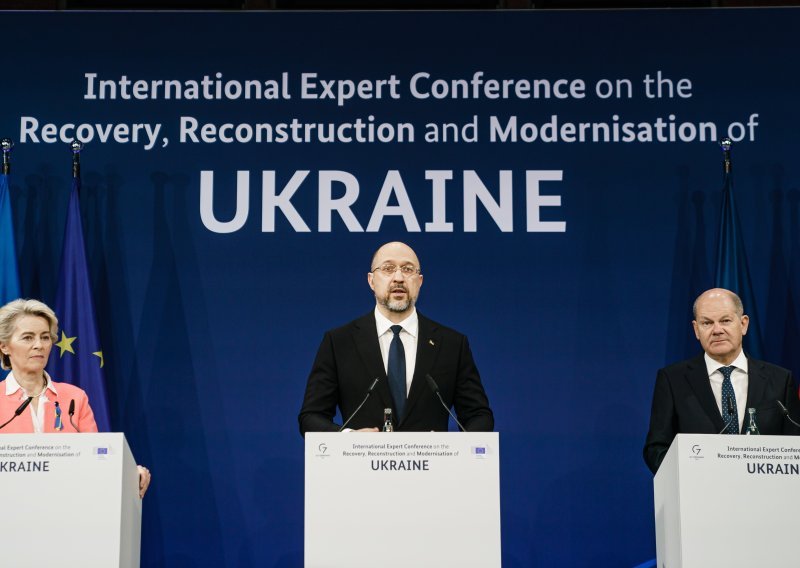 Scholz i Von der Leyen: Brza pomoć obnovi, Mashallov plan za Ukrajinu