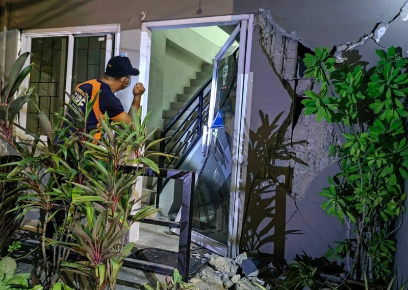 Najmanje 26 ozlijeđenih u snažnom potresu na sjeveru Filipina