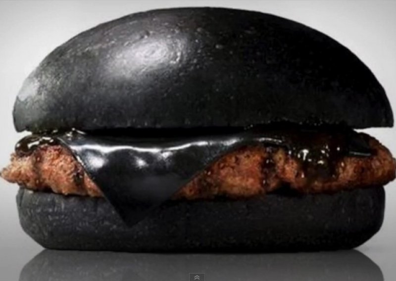 Biste li kušali crni hamburger?
