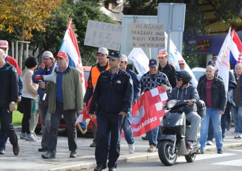 U utorak prosvjedi radnika u Sisku i Šibeniku