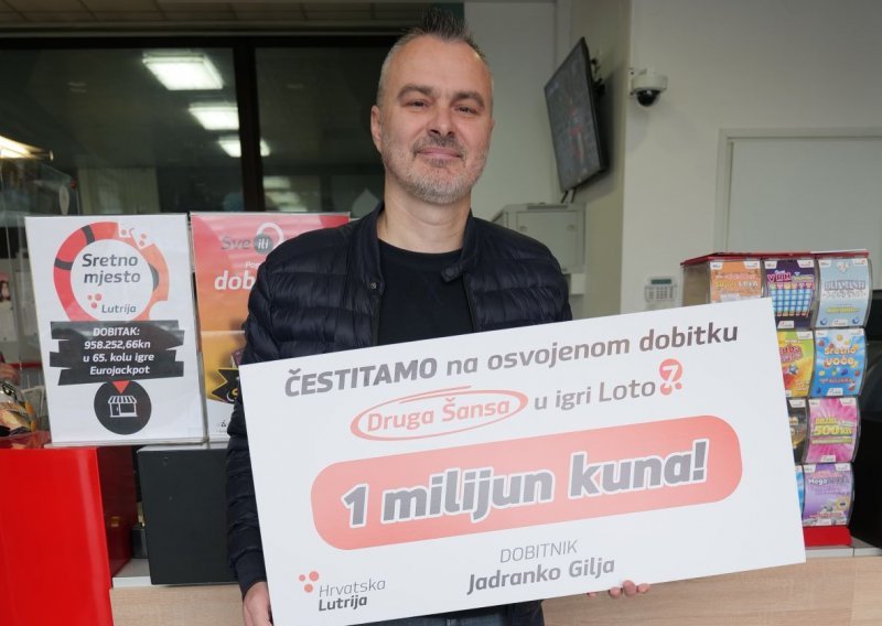 Tri sretna dobitnika na Lutriji, umirovljeni Zagrepčanin osvojio 600 tisuća kuna i sve namjerava podijeliti: 'Dobro se dobrim vraća'