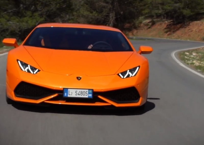 Lamborghini Hurracan ne skreće baš najbolje