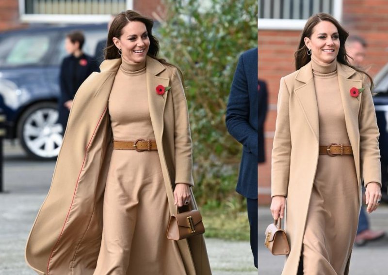 Jesenska paleta dobro joj stoji: Kate Middleton od glave do pete u nijansama bež boje i uopće ne izgleda dosadno