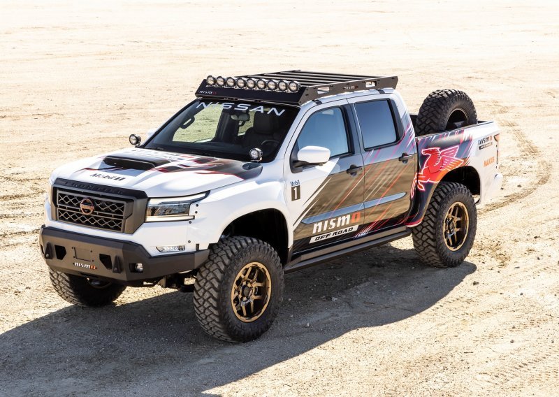 [FOTO] Nissan otkriva NISMO Off-Road Frontier V8 koncept, pick-up za zaljubljenike terenske vožnje