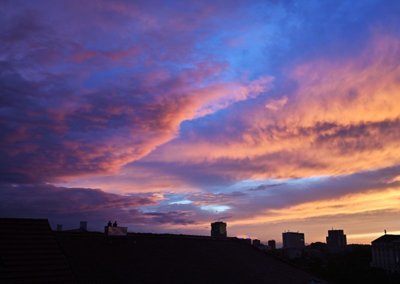 [FOTO] Pogledajte ove prizore: Zalazak sunca u Zagrebu ponovno očarao građane!