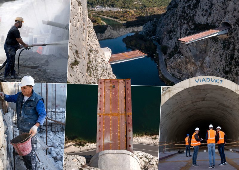 Čudo na Cetini: Zavirili smo u utrobu spektakularnog mosta koji će konačno izvući Omiš iz prometnog pakla