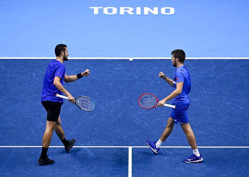 Nikola Mektić i Mate Pavić osigurali polufinale Finalsa u Torinu i prije zadnjeg kola