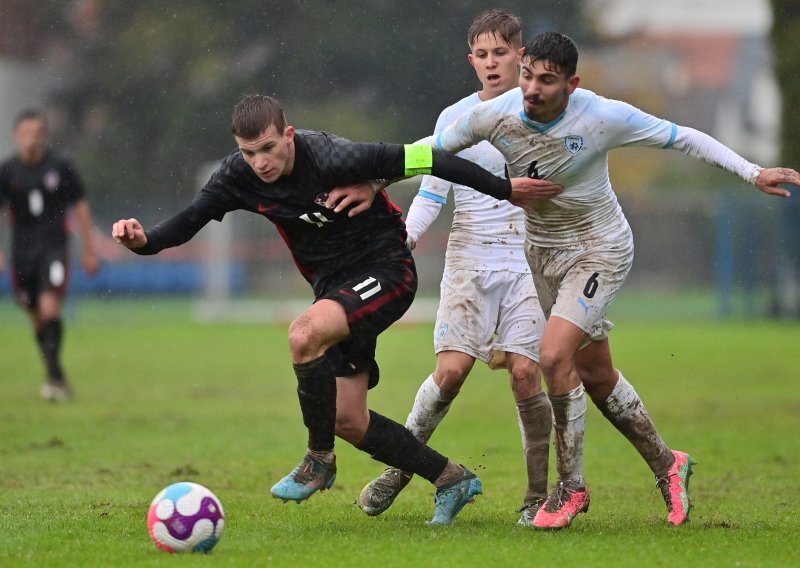 Kvalifikacije za Europsko prvenstvo U-19: Izrael - Hrvatska 0:3, 22.11.2022, video sažetak