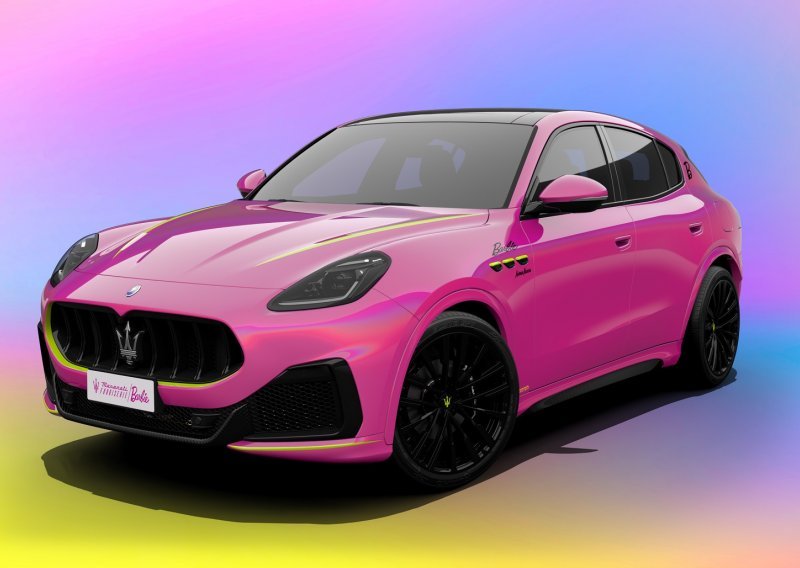 [FOTO] Kada Barbie udruži snage s Maseratijem onda je rezultat ružičasti SUV Grecale