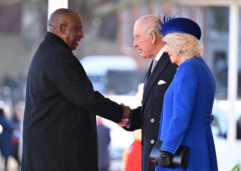 [FOTO] Prvi državni posjet kralja Charlesa, ugostio je južnoafričkog predsjednika Cyrila Ramaphosu