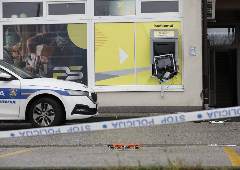 [FOTO] Eksplozija u Klinča Selima; noćas raznesen još jedan bankomat