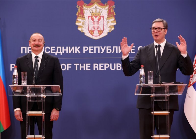 Vučić ugostio predsjednika Azerbajdžana: Alijev je sada najpopularniji čovjek u Europi. Kad im je potreban njegov plin, sad ga jako vole