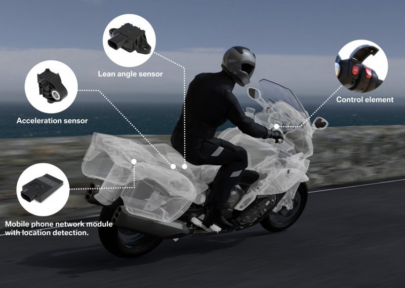 BMW otkrio prvi pametni sustav za hitne pozive na motociklima