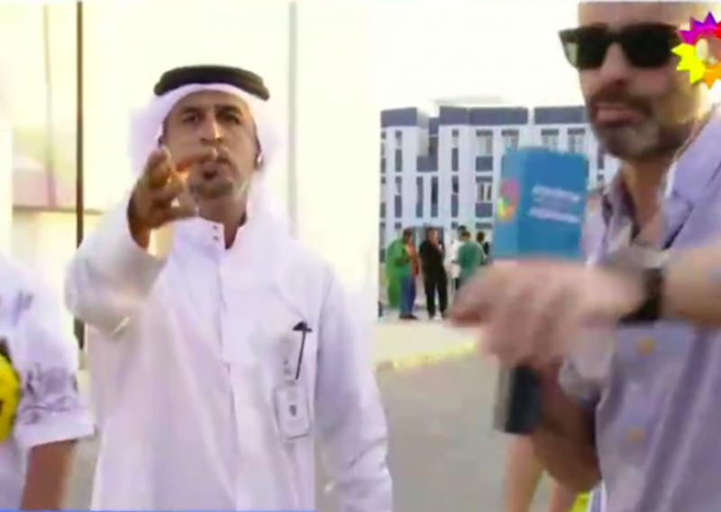 [VIDEO] Katarci upali u javljanje uživo i prekinuli program