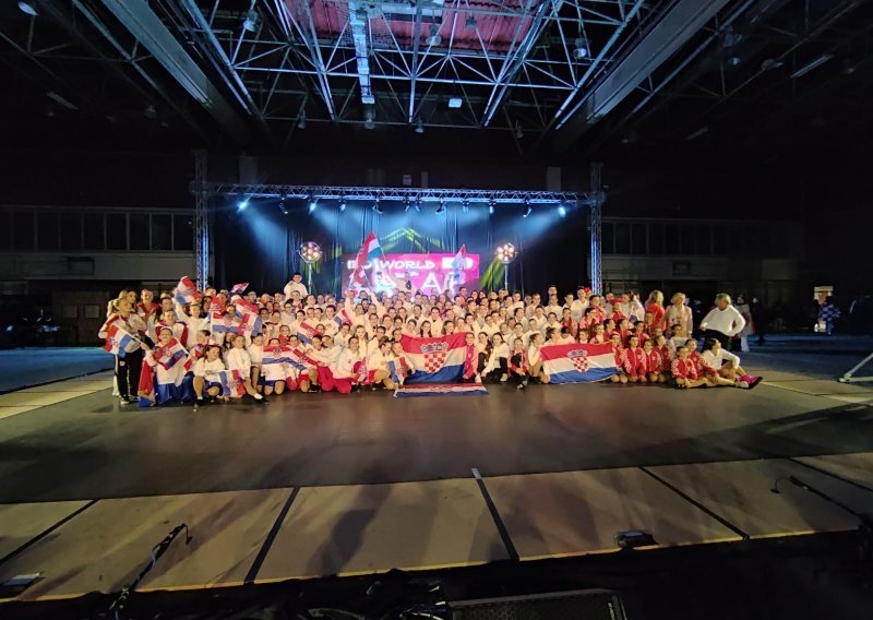 Hrvatski plesači osvojili zlato na Svjetskom prvenstvu u stepu u Velikoj Gorici