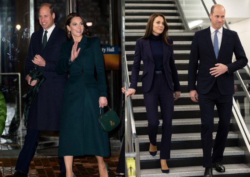 Kate Middleton stigla u Ameriku i oduševila elegantnim izdanjima: Od laskave haljine do omiljenog vintage sakoa