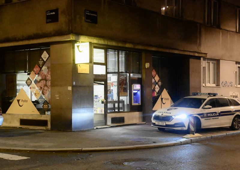 [FOTO] Zagreb: Uz prijetnju oružjem, opljačkana pošta u Zvonimirovoj