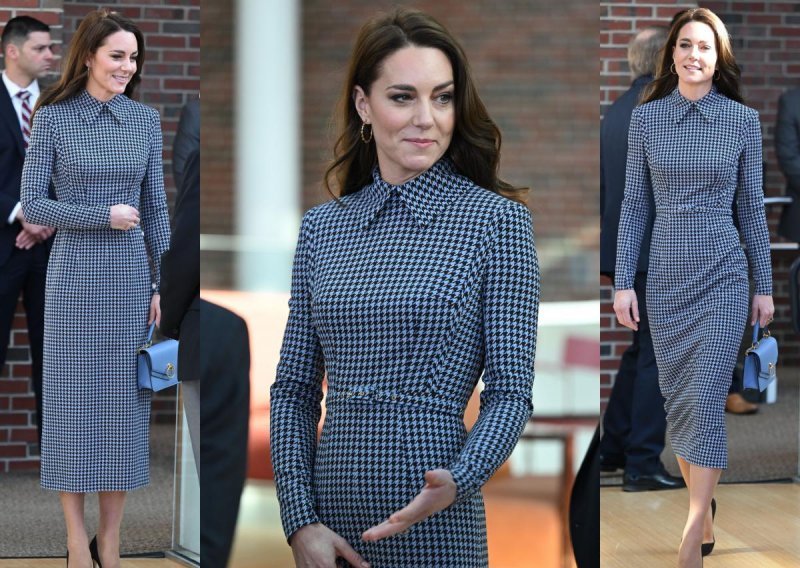 Kate Middleton poput 'plavuše s Harvarda', za posjet elitnom fakultetu odabrala omiljeni uzorak