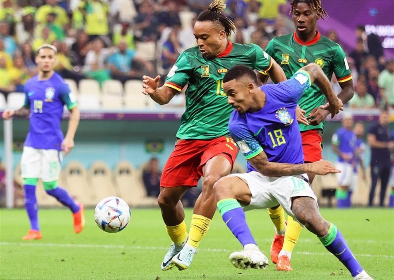 Kamerun u sudačkoj nadoknadi srušio 'rezerve' Brazila; jedini strijelac nakon gola zaradio isključenje