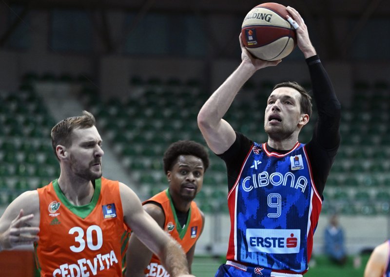 [FOTO] Cibona je doživjela i šesti poraz u regionalnoj ABA ligi; 'cibosi' nisu uspjeli iznenaditi Cedevita Olimpiju