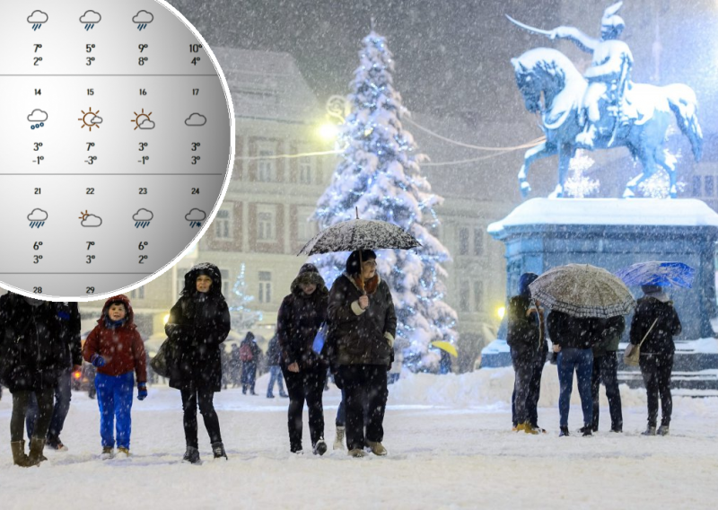 Meteoalarm za Istru, Kvarner i sjevernu Dalmaciju, a hoće li biti bijelog Božića? Zasad ima nade...