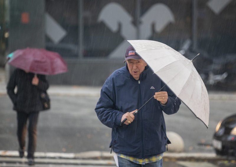 Uglavnom kiša, a u unutrašnjosti prijepodne i susnježica