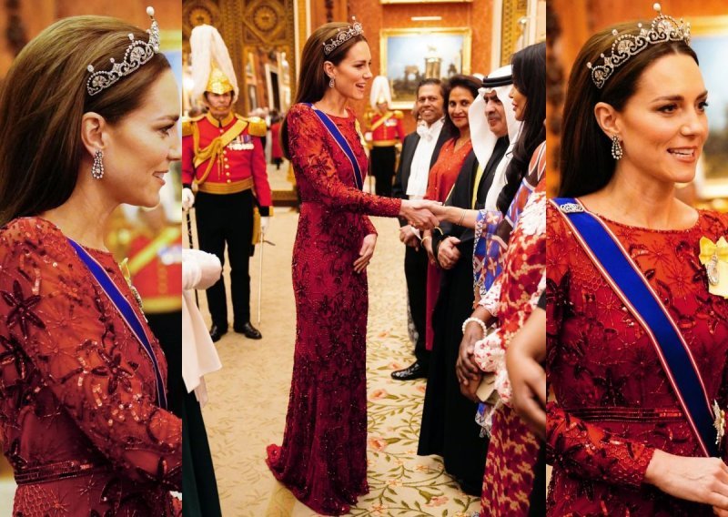 Modna reciklaža: Kate Middleton ponovila je stajling u crvenoj koji je već nosila prije dvije godine