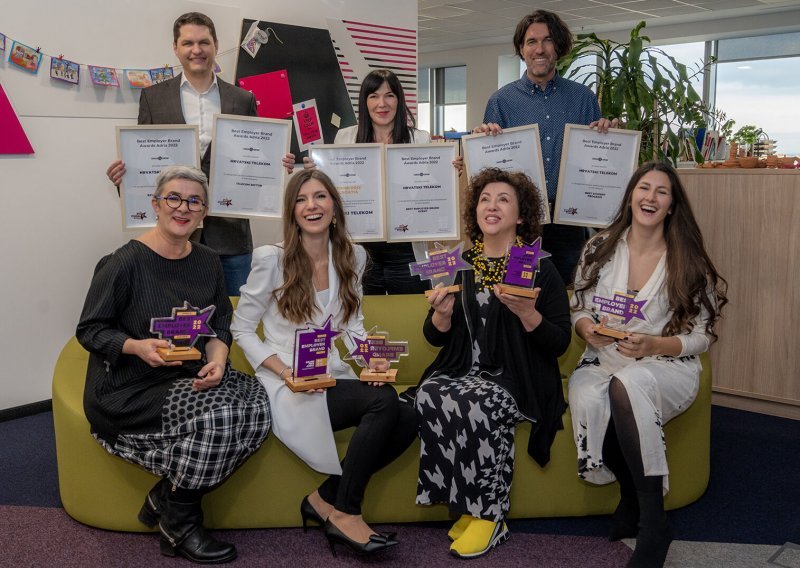 Best Employer Brand Awards: Najnagrađivanija tvrtka ove godine Hrvatski Telekom