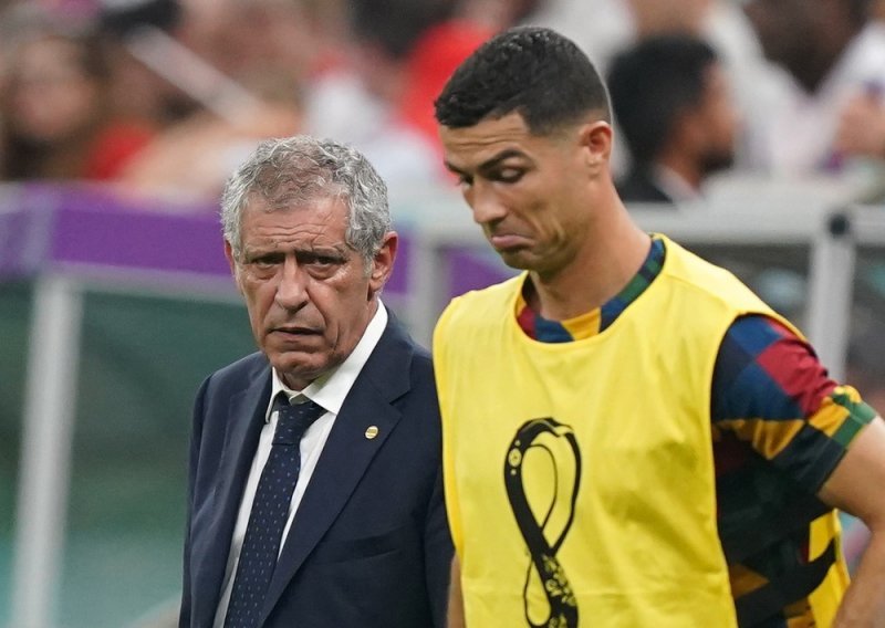 Izbornik Portugala Fernando Santos o nezadovoljstvu Cristiana Ronalda: Svi ga žele napadati i upiru prstom u njega, ali...