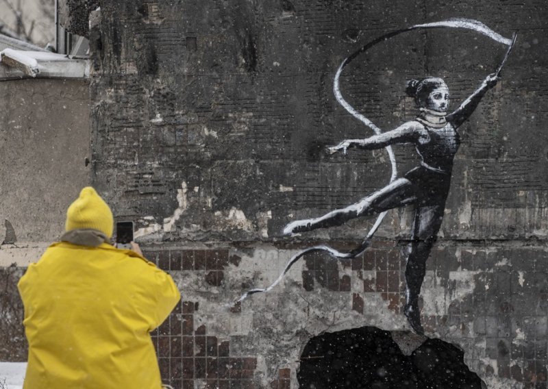 Banksy izradio 50 umjetničkih djela za pomoć Ukrajini